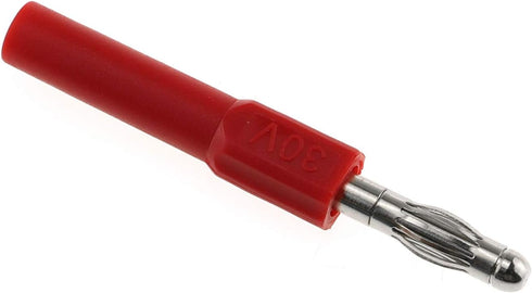 DGZZI 4mm Male to Female Banana Jack Adapter Coupler Connector Extension, 4PCS, 30VAC/60VDC, 10A, Copper, Black and Red...